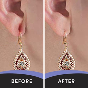 Lobe Miracle Clear Earring Support Patches for Sagging Ears