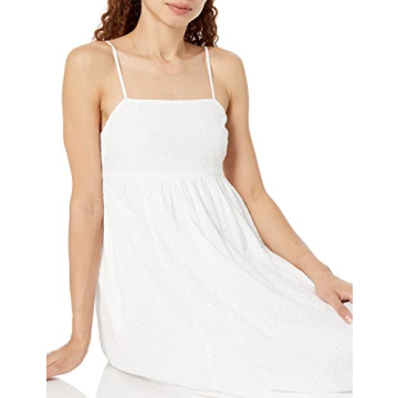 Shyla Cotton Eyelet Maxi Dress for Women - Elegant & Stylish