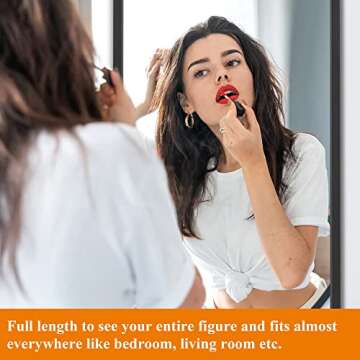 NeuType 59" Stylish Full Length Leaning Mirror