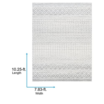 Livabliss Chester Boho Moroccan Area Rug 7'10"x10'2"