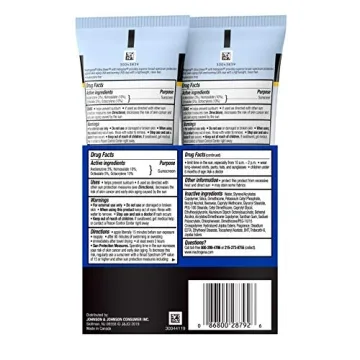 Neutrogena SPF 45 Sunscreen Lotion - Pack of 2, Travel Size