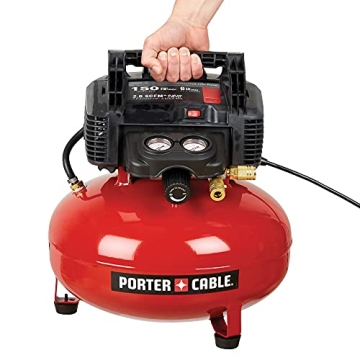 PORTER-CABLE 6 Gallon Pancake Air Compressor for All Users