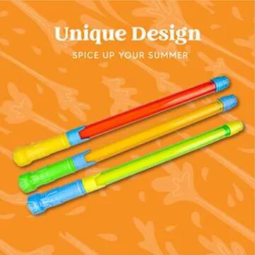 JOYIN 18 Pack 16.5'' Super Water Soaker Blaster Squirt Guns, Bulk Summer Outdoor Swimming Pool, Backyard, Beach Water Game Fighting Play Toys