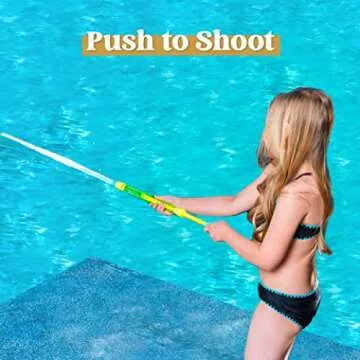 JOYIN 18 Pack 16.5'' Super Water Soaker Blaster Squirt Guns, Bulk Summer Outdoor Swimming Pool, Backyard, Beach Water Game Fighting Play Toys
