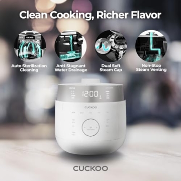 Cuckoo 6-Cup Twin Pressure Induction Rice Cooker