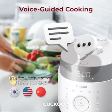 Cuckoo 6-Cup Twin Pressure Induction Rice Cooker