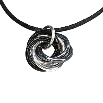 Möbii Necklaces: Handcrafted Fidget Infinity Loop Pendant Combos (Multicolor)