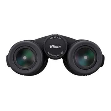Nikon MONARCH M7 10x42 Binocular |Waterproof, fogproof, rubber-armored Full-Size Binocular with ED glass & wide field of view, oil & water repellent coating & locking diopter |Official Nikon USA Model