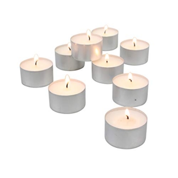 Stonebriar 300 Count Unscented Long Burning Tea Light Candles