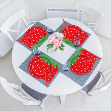 96 PCS Strawberry Party Set for Delicious Gatherings