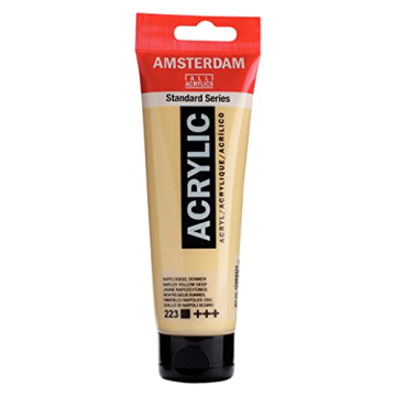 Amsterdam Acrylic Paint Naples Yellow Deep 120ml Tube
