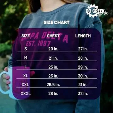 Alpha Delta Pi Sweatshirt | Go Greek Chic Style