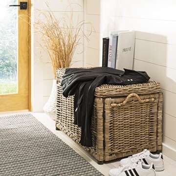 happimess Jacob 30" Wicker Storage Trunk for Any Room