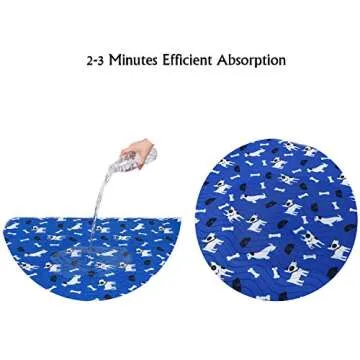 Yangbaga Extra Large Washable Pee Pad for Dogs
