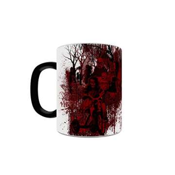 A Nightmare on Elm Street - The Children - One 11 oz Morphing Mugs Color Changing Heat Sensitive Ceramic Mug – Image Revealed When HOT Liquid Is Added!