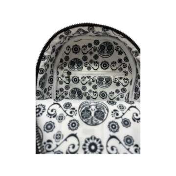 Loungefly Disney NBC Sugar Skull Jack Skellington Glow in the Dark AOP