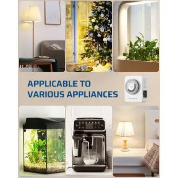 Dewenwils Mechanical Timer - Perfect for Home & Office