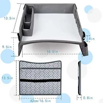 Sadousse Kids Travel Tray - Perfect for Traveling Fun