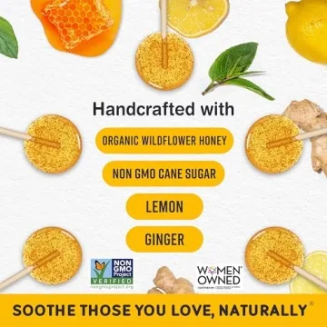 Natural Motion Sickness & Nausea Relief Lollipops - MommaBear