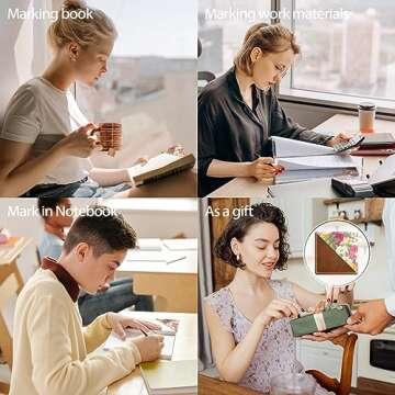 Personalized Leather Bookmarks for Gifted Readers