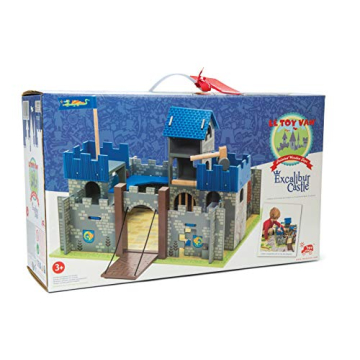 Le Toy Van Excalibur Castle Playset for Kids Imaginative Play