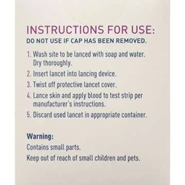 Trueplus Sterile Lancets 28 Gauge for Comfort & Value