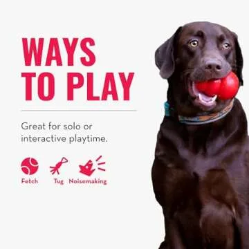 KONG Wubba - Dog Toy for Tug of War & Fetch - Dog Supplies for Puppy & Dog Playtime - Outdoor & Indoor Dog Toy - for XL Dogs