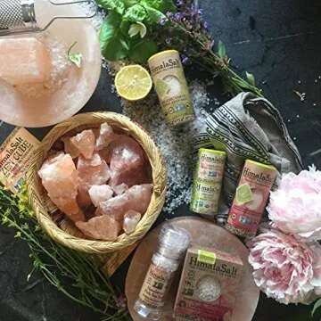 HimalaSalt Refillable/Adjustable Himalayan Salt Grinder - 4 oz