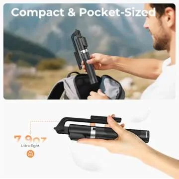 Sensyne 53" Selfie Stick for Phone, Extendable Travel Tripod with Detachable Remote for Photography,...