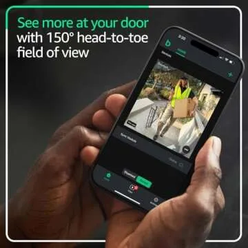 Blink Video Doorbell HD View Two-Year Battery Life