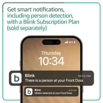 Blink Video Doorbell HD View Two-Year Battery Life