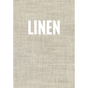 Linen: A linen print decorative book for coffee tables, bookshelves and interior design styling: Sta...