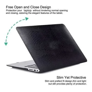 Stylish Leather MacBook Air 13 Inch Case for 2022-2018