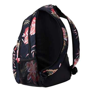 Roxy Women's Shadow Swell Backpack - Eco-Friendly Floral Design