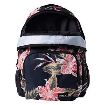 Roxy Women's Shadow Swell Backpack - Eco-Friendly Floral Design