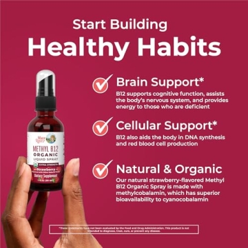 MaryRuth's Organic B12 Spray - Vegan Energy Support