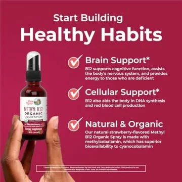 MaryRuth's Organic B12 Spray - Vegan Energy Support