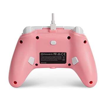 PowerA Enhanced Wired Controller for Xbox Series X|S - Pink, Officially Licensed for Xbox