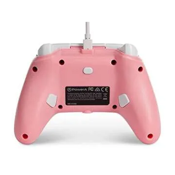 PowerA Enhanced Wired Controller for Xbox Series X|S - Pink, Officially Licensed for Xbox