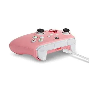 PowerA Enhanced Wired Controller for Xbox Series X|S - Pink, Officially Licensed for Xbox