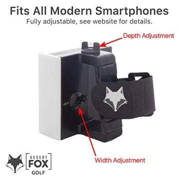 DESERT FOX GOLF Phone Caddy Perfect for Golfing Enthusiasts