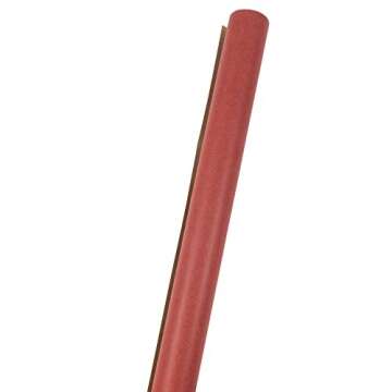 JAM Paper Red Kraft Gift Wrap - 25 Sq Ft Premium Wrapping Paper