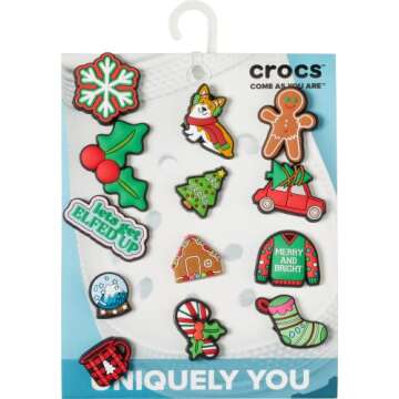 Crocs Jibbitz 13-Pack Holiday Shoe Charms | Jibbitz for Crocs, Holiday Favorites, One Size