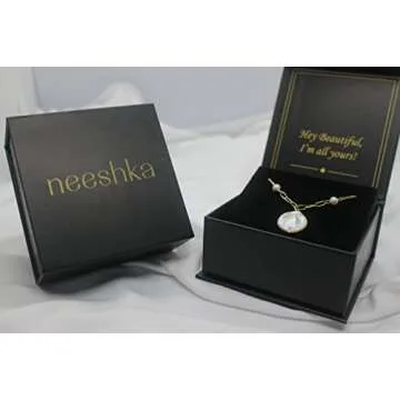 Elegant Neeshka Baroque Pearl Necklace for Women