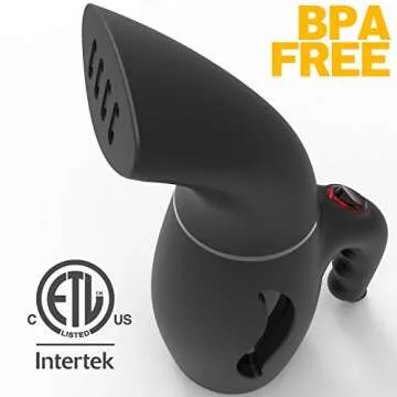 GOALPHA Travel Garment Steamer for Effortless Wrinkle Removal