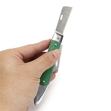 Katoot@ Garden Tree Knife Seedling Budding Grafting Cutter Foldable Plant Bark Cutting Tools Blade Plants Bonsai Gardening Tools Pruning