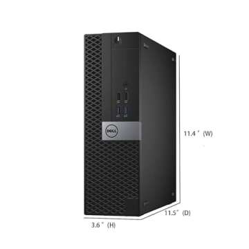 Dell OptiPlex 7040 SFF PC, Intel i5, 16GB RAM, 512GB SSD