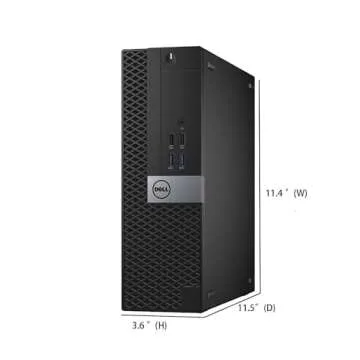 Dell OptiPlex 7040 SFF PC, Intel i5, 16GB RAM, 512GB SSD