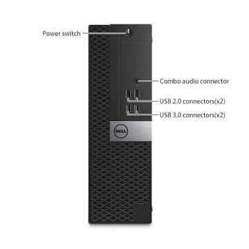 Dell OptiPlex 7040 SFF PC, Intel i5, 16GB RAM, 512GB SSD