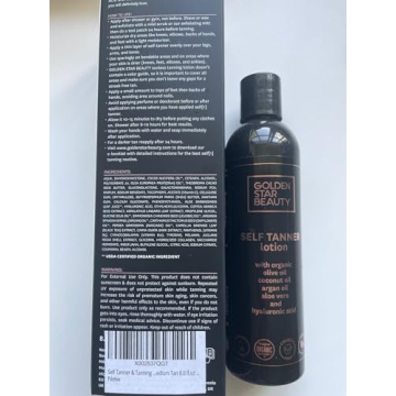 Self Tanner with Tanning Mitt - Organic & Natural Glow